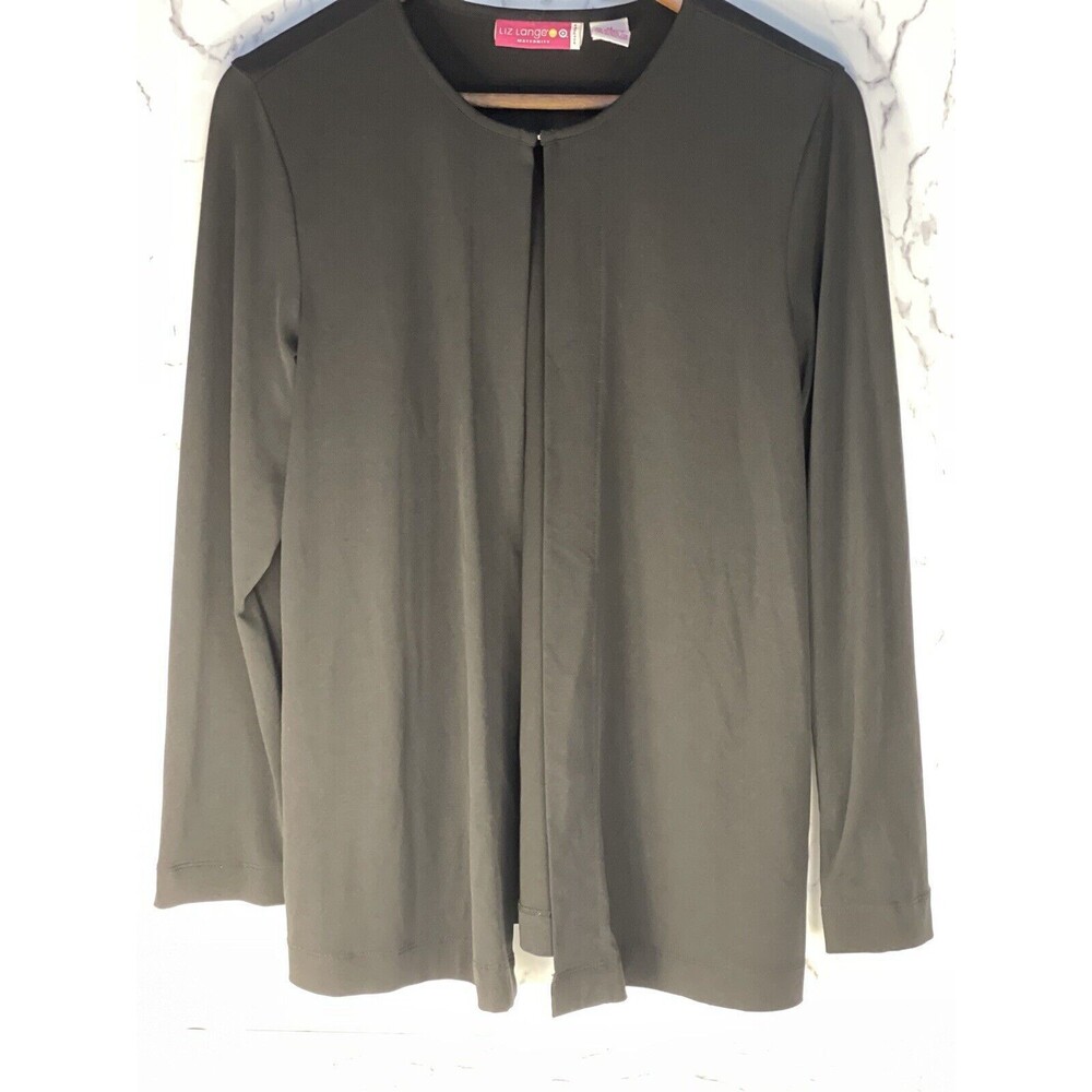 Liz Lange Maternity By Target Black Cardigan